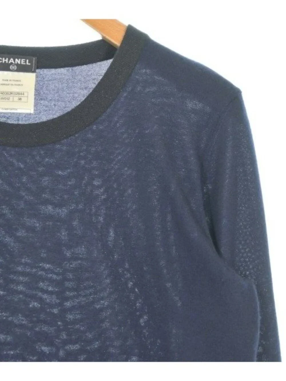 Chanel Knit Sweater Navy